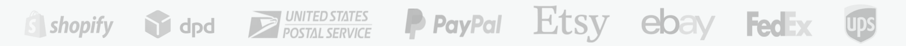 PayPal, Stripe, Shopify, WooCommerce, Etsy